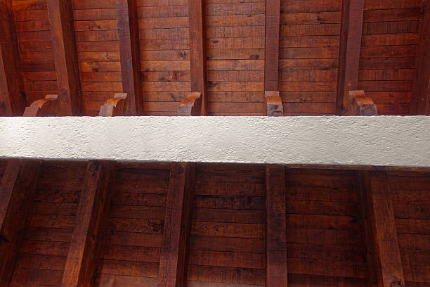 istock wood texture, the base of the bridge 2222166929