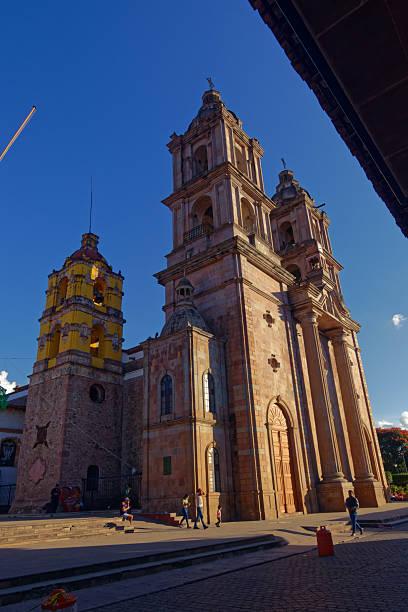 Valle De Bravo, Mexico state, Mexico — December 13, 2020: Parroquia de San Francisco de Asis Church