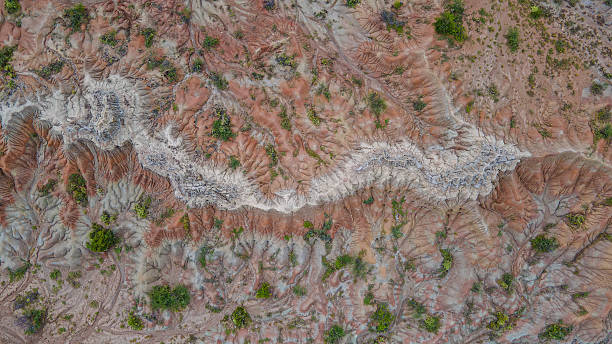 istock Aerial View of Tatacoa Desert 2222170875