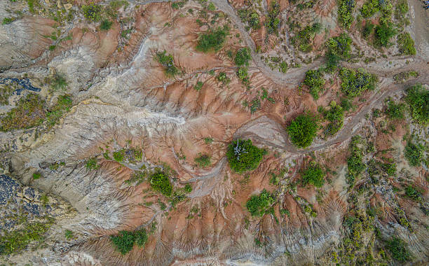 istock Aerial View of Tatacoa Desert 2222170892