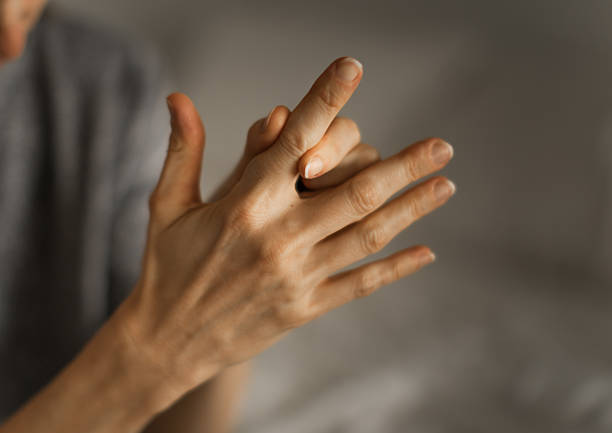 istock Woman suffering from rheumatism. Painful joints. 2222172152