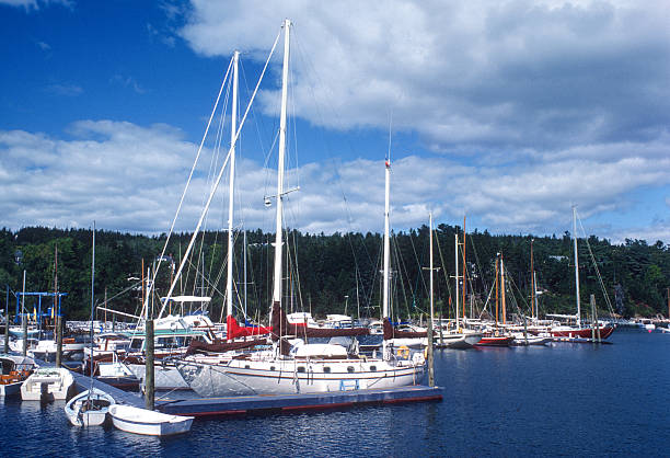 istock Acadia NP - Boats in Harbor - 1980 2222176550
