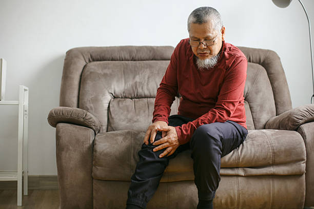 istock Senior Man Suffering From Knee Pain 2222184016