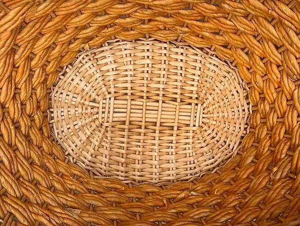 istock Patterns of rattan and rope weaving 2222187163