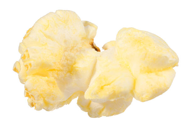Close-up shot of Salted Popcorn Snacks
