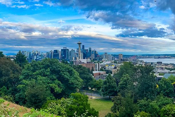 istock Panoramic view of the Seattle skyline 2222195767
