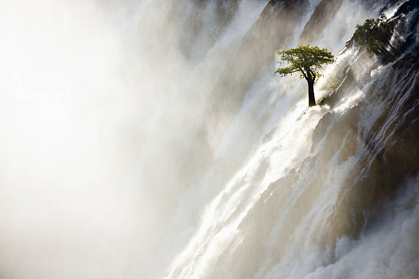 The Ruacana Waterfall, Kunene River, Kunene Region, Namibia.