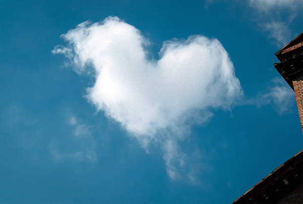 istock Heart shaped cloud in the sky 2222212171