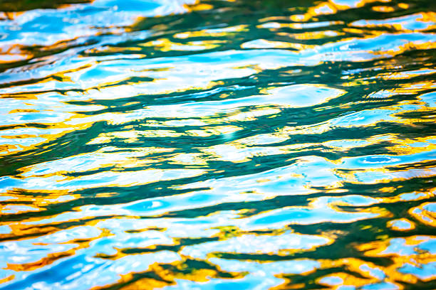 istock Water ripples for background  or effects use at sunrise in Kimberleys 2222219634