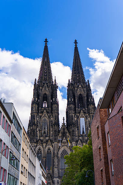 istock View of Cologne Cathedral towers, Germany 2222227777