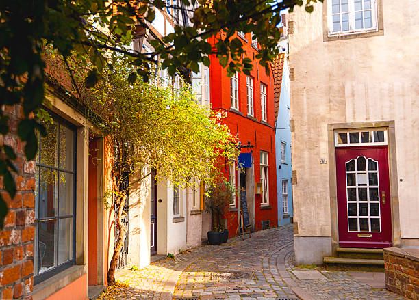 istock Schnoor district, Schnoorviertel in Bremen, Germany. 2222227803