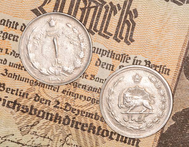 istock Vintage Coins and Historical Banknote Close-Up 2222232150