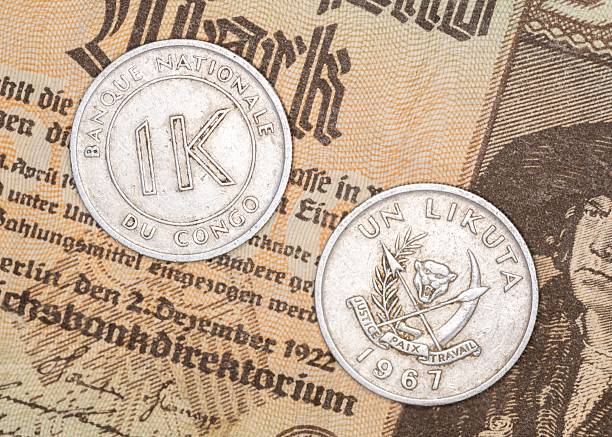 istock Congo one likuta coin close-up 2222232153