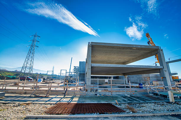 istock Industrial Chemical Facility Construction Site in Progress 2222236885