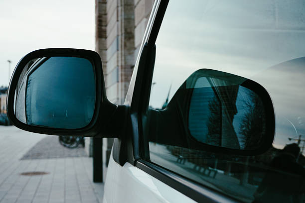istock Close-up of a side mirror 2222237701