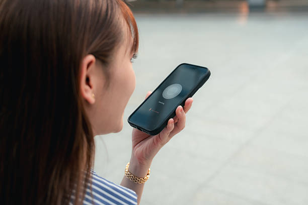 istock Modern businesswoman walking confidently while delegating tasks through an AI voice assistant app on her smartphone 2222249774
