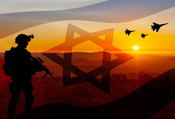istock Conceptual image of war between Israel and her enemies 2222260957