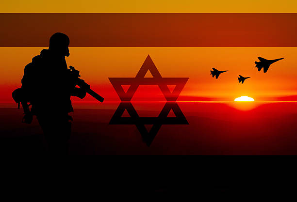 istock Conceptual image of war between Israel and her enemies 2222260992