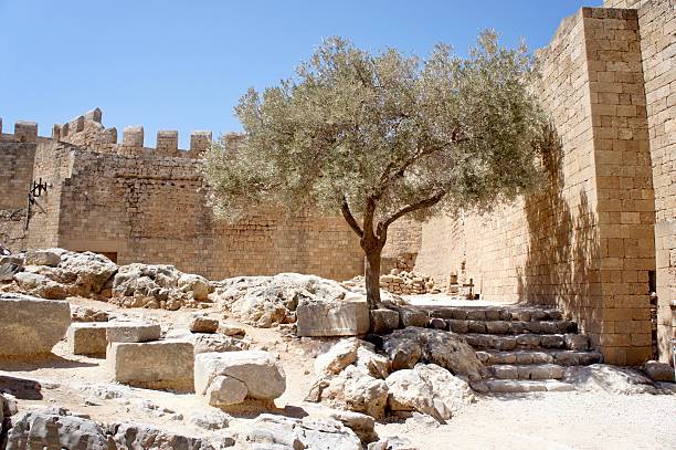 Greece - Rhodes Island- Lindos- Acropolis