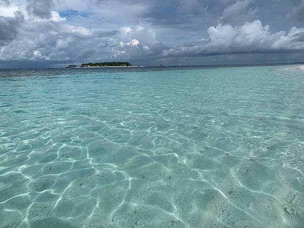 Maldives, seascape view.