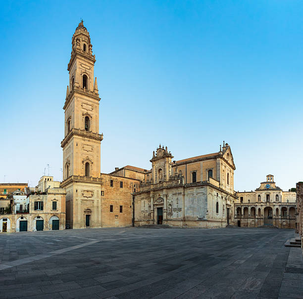 Lecce Cathedral on Piazza del Duomo, Lecce, Apulia, Italy