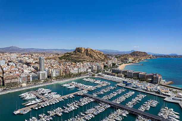 istock Alicante town aerial view 2222291769