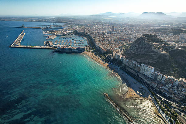 istock Alicante town aerial view 2222291944