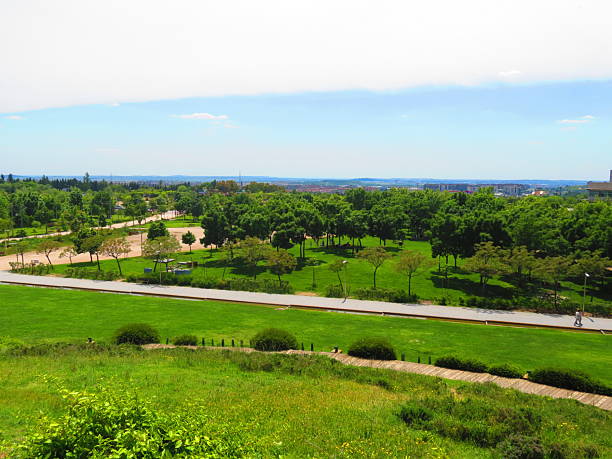 istock Public park  in Madrid  city, Spain. 2222301989