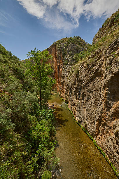 istock Beautiful Turia river valley and canyon in Chulilla 2222305935