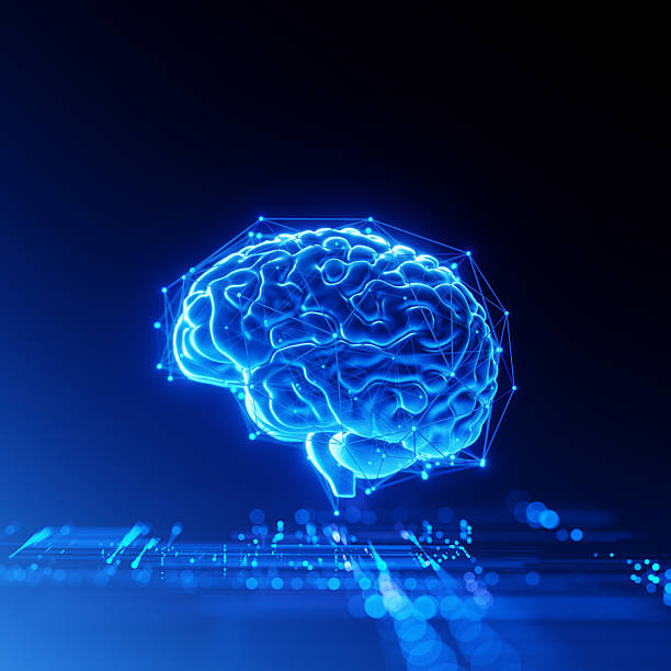 istock Human Brain - Futuristic Concept of Intelligence, science and mind 2222308645