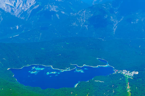 Mountain Lakes from above
