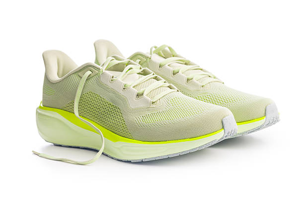 istock Sport running shoes isolated on white background. 2222320771