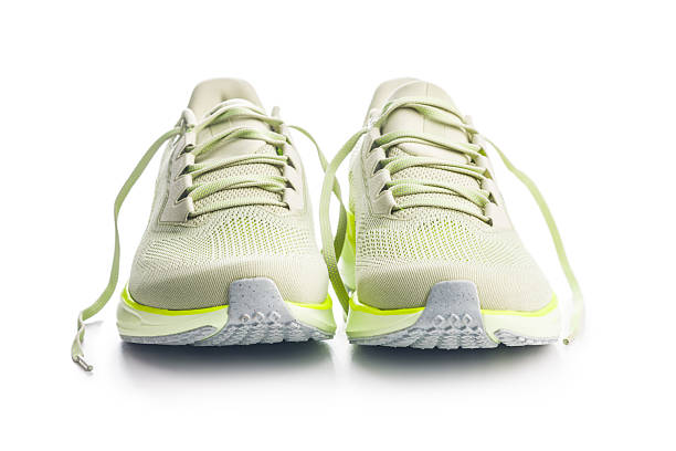 istock Sport running shoes isolated on white background. 2222320778