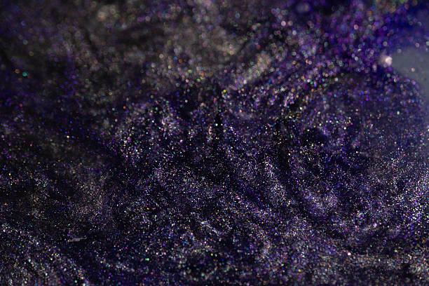 istock Dark violet shimmer with sparkling detail 2222322729