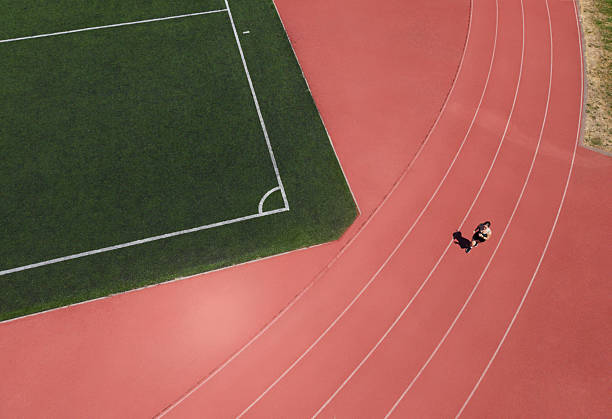 istock Athlete woman runner on athletics track 2222324701