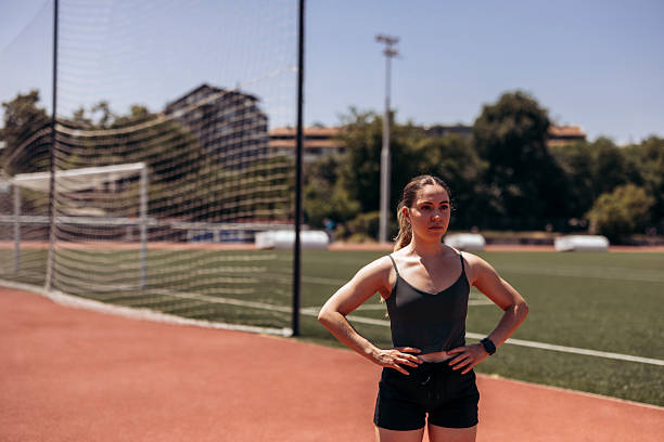 istock Athlete woman runner on athletics track 2222325270