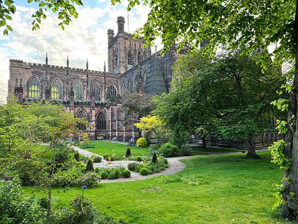 istock View of Chester Cathedral, England. 2222327290