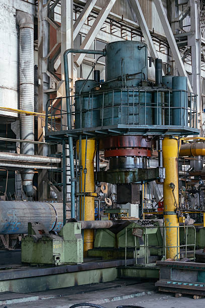 istock Hydraulic press in the factory workshop 2222328562