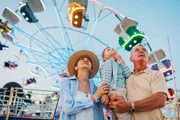 istock Having fun in an amusement park 2222329658