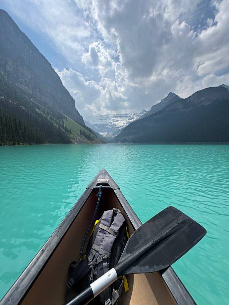 istock Lake Louise Canoe 2222334129