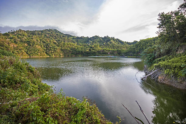 istock mountain lake quarry lake idyll with water reflections 2222341455