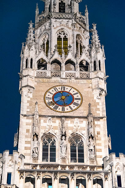 Spire of New Town Hall in Munich - Germany