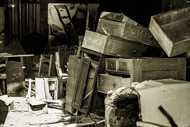 istock Forgotten stories in dust and shadow. 2222362466
