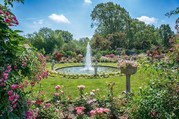 Kelleher Rose Garden (dates back to 1931), Back Bay Fens, Boston, Massachusetts