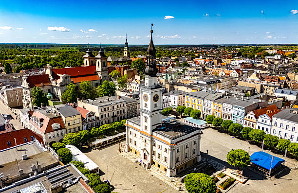 istock Architecture of Leszno old town, Poland 2222385295