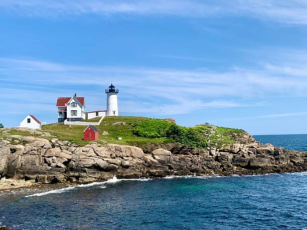 istock Summer Maine Island Lighthouse 2222395877