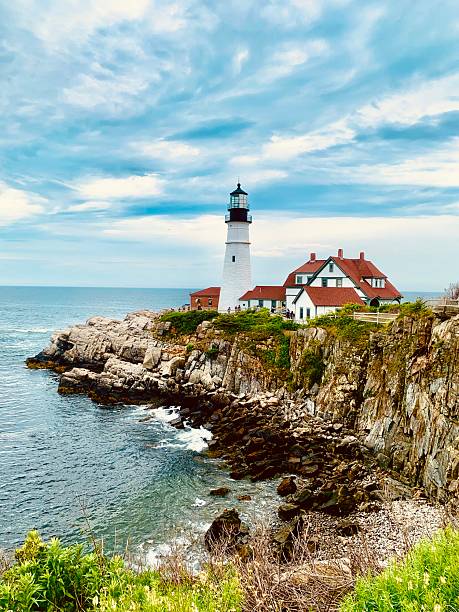 istock Serene Maine Lighthouse on the Atlantic Coast 2222395974