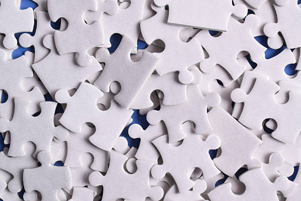 istock Pile of white puzzle pieces 2222403932