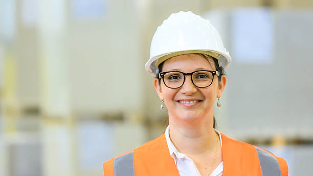 istock Engineer in Safety Gear a Day on the Job 2222421680