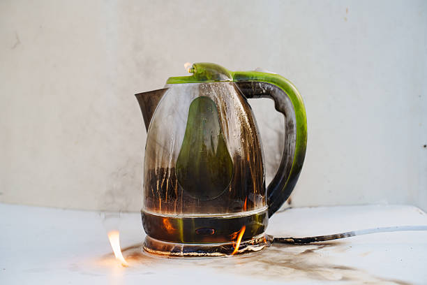 istock A electric kettle engulfed in flames 2222431970